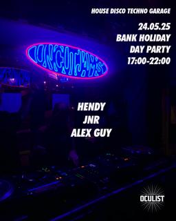 Uncut Jams Day Party: Hendy, Jnr, Alex Guy