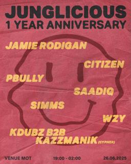 Junglicious 1 Year Anniversary