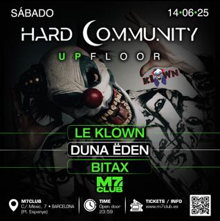 Hardcommunity [Le Klown, Duna Ëden & Bitax]