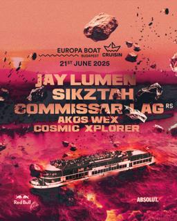 Cruisin Boat Party With Jay Lumen / Sikztah / Commissar Lag
