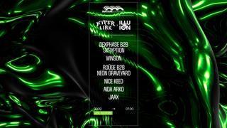 Hyperlink X Illusion: Dexphase B2B Skryption, Winson, Rouge B2B Néon Graveyard