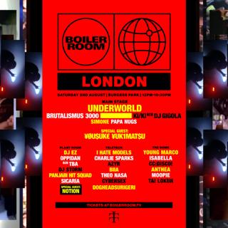 Boiler Room: London | Saturday (Sold Out)