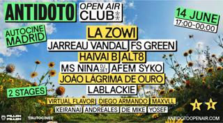 Antidoto Open Air: Jarreau Vandal + Fs Green + Haivai B + More