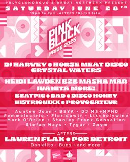 Polyglamorous Pink Block Party Sat June 28Th, 2025
