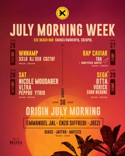 July Week At Exe Beach Bar