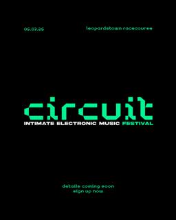 808 Techno At - Circuit - Intimate Electronic Summer Festival
