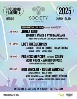 Bob Sinclar At Madrid Society Festival