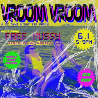 Vroom Vroom ... A Dc Dyke Night Tea Party Ft Free Pussy (Xxabixx B2B Harley)