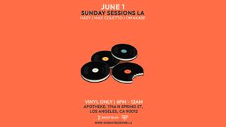Sunday Sessions La (Vinyl Only) [Tickets Avail At The Door] Open-Air