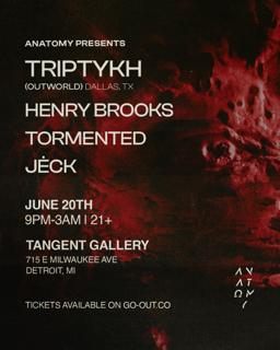 Anatomy Presents: Triptykh, Henry Brooks, Tormented, Jėck