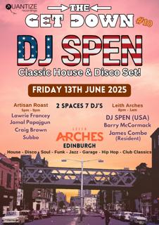 Thegetdown#10 Dj Spen (Usa) + Barry Mccormack 2 Spaces 7Dj'S