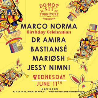 Marco Norma (Birthday Celebration)