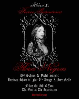 Fierce Intentions With Flores Negras