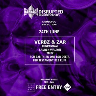 Disrupted Summer Special - Verbz & Zar