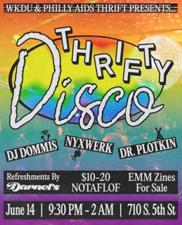 Wkdu & Philly Aids Thrift Present: Thrifty Disco