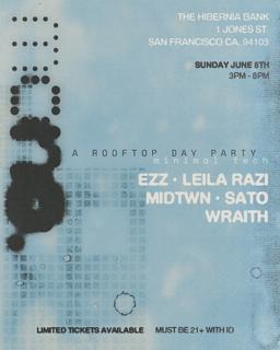 Mono. – A Minimal Tech Rooftop Day Party