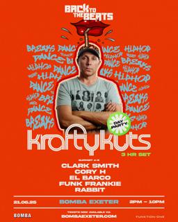 Krafty Kuts - 3 Hour Set + Day Party - Bomba - Exeter