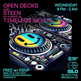 Open Decks With Steen And Timeless Nexus