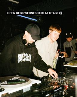 Stage & Radio: Open Decks (Garage)
