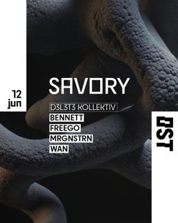 Savory - Techno Every Thursday