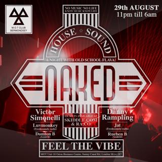 Naked 'Feel The Vibe' Legends Night