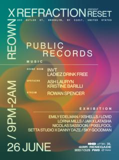Reset With Invt, Ash Lauryn, Kristine Barilli, Ladiez Drink Free: By Refraction X Reown