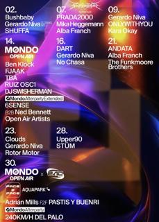 Afterparty Extended:  6Sense B2B Ned Bennett  Open Air Artist 