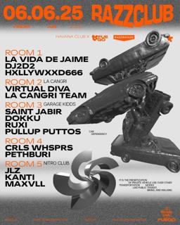Razzclub: Virtual Diva, Física, La Vida De Jaime, Jlz, Garage Kidds