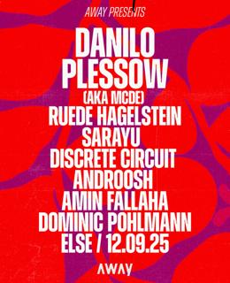 Away Presents Danilo Plessow Aka Motor City Drum Ensemble