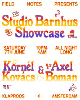 Field Notes Presents Studio Barnhus All Nighter
