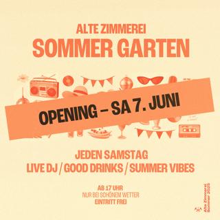 Alte Zimmerei Sommer Garten