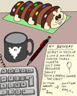 The Ghost 9Th Birthday