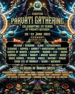 Parvati Gathering Europe: 25Th Anniversary Edition