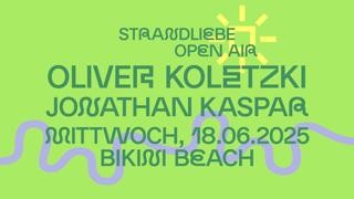 Oliver Koletzki & Jonathan Kaspar -Strandliebe Open Air I Bikini Beach Bonn