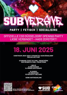 Subversive // Offizielle Csd Düsseldorf Opening Party