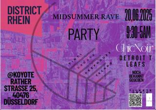 District Rhein Openning Midsummer Party