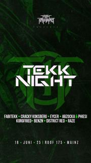 Hard Impact & Fury Pres. Tekk Night, Mainz