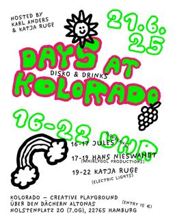 Days At Kolorado With Hans Nieswandt & Katja Ruge & Jules