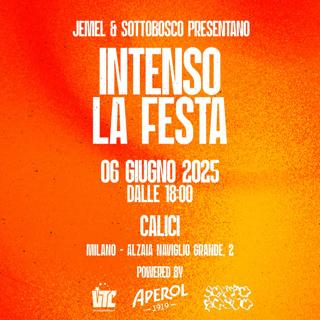 Aperol Italia X Jemel & Sottobosco - Intenso - La Festa