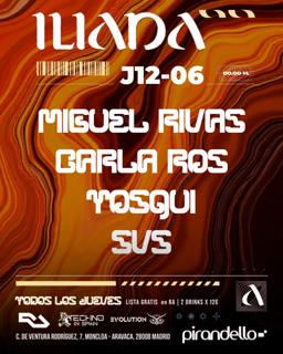 Iliada Club + Miguel Rivas + Carla Ros + Svs + Tosqui