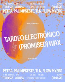 Tardeo Electronico By Promised Wax X Terraza Atenas