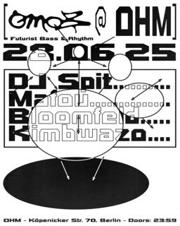 Omob With Dj Spit, Mafou, Bloomfeld & Kimbwazo