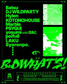 B.D What'S