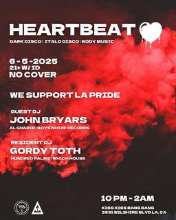 Hundred Palms Presents: Heartbeat: John Bryars + Gordy Toth