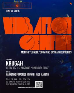 Vibration Centre Drum&Bass Atmospherics Feat. Krugah (Ako Beatz / Gunns Road / Brooklyn)