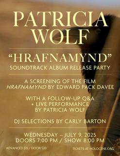 Patricia Wolf – Hrafnamynd Soundtrack Album Release Party