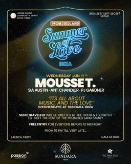 Promised Land Ibiza With Mousse T