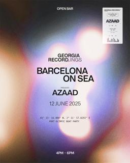 Georgia Records Offweek Boat Party W/ Azaad
