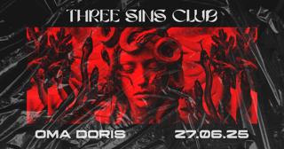 Three Sins Club With Störgeräusche, Luzius, Dnns.Dnks, Hotboysummer, Paulus • Oma Doris, Dortmund