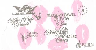 J1 - After Pride Parade: Mko B2B Pawel, Olivia, Xim / K:I:O:S:K, Kovvalsky B2B Michalec, Why5